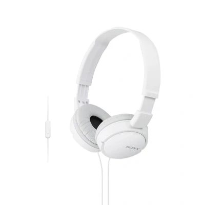 Abbildung von Sony MDR ZX110/WC(AE) faltbarer Bügelkopfhörer, weiß