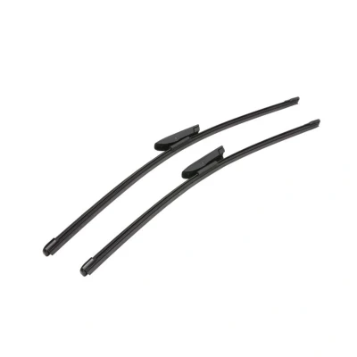 Abbildung von Scheibenwischer Valeo Silencio X.trm, Flat Blade Set 574469 vorne Rahmenlos Bajonettbefestigung RENAULT: CLIO 2