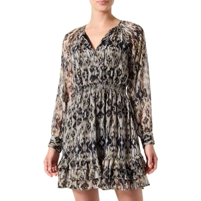 Abbildung von ONLY Minikleid »ONLVIVA LIFE L/S LAYER DRESS PTM«, Sommerkleid