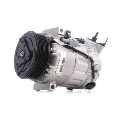 Abbildung von VALEO 813145 Kompressor DCS 12 PAG 46 R 134a mit Kompressoröl NEW ORIGINAL PART RENAULT: LAGUNA 3, 3 Grandtour