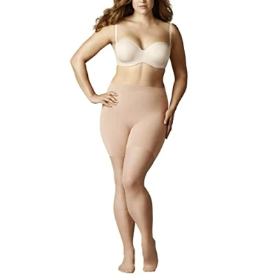 Abbildung von FALKE Damen Beauty Plus 20 DEN W TI transparent einfarbig 1 Stück Strumpfhose, Schwarz (Black 3009) F, Long