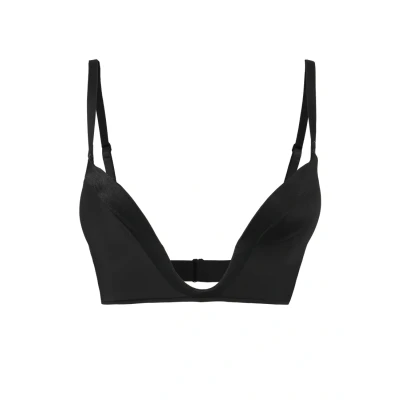 Abbildung von Wonderbra Damen ULTIMATE Plunge Push Up BH mit tiefem Ausschnitt , Braschwarz, 85C