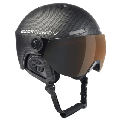Abbildung von Black Crevice Erwachsene Skihelm Gstaad, Navy/weiß, 51 53 cm