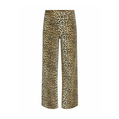 Abbildung von YAS Yasleonora Jeans Straight Leg, Damen, Größe: 28x32, Beige