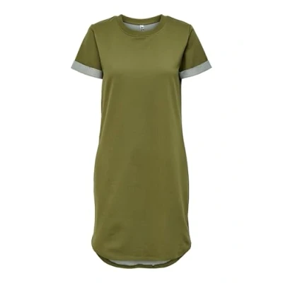 Abbildung von JDY LIFE SS JRS NOOS Freizeitkleid, Damen, Größe: Small, Martini olive