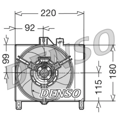 Abbildung von DENSO DET 0113 Sensor, Abgastemperatur VOLVO: V50