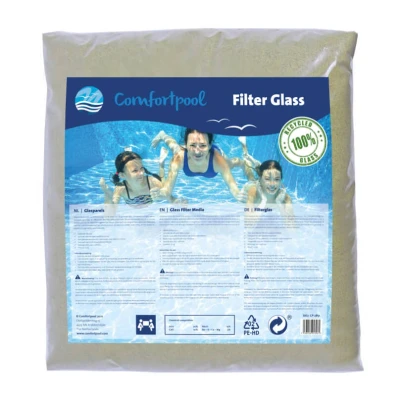Abbildung von Comfortpool Filterglas Dauerhafte Schwimmbadfiltration