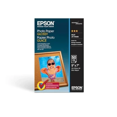 Abbildung von EPSON Foto Papier glänzend 200g/m2 127 x178 mm 50 Blatt 1er Pack