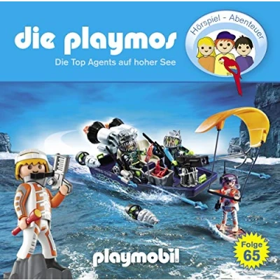 Abbildung von Die Playmos Folge 65: Top Agents auf Hoher See (Das Original Playmobil Hörspiel)