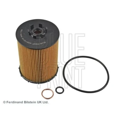 Abbildung von BLUE PRINT ADB112116 Ölfilter mit Dichtring Filtereinsatz BMW: 5 Saloon, Touring, X5