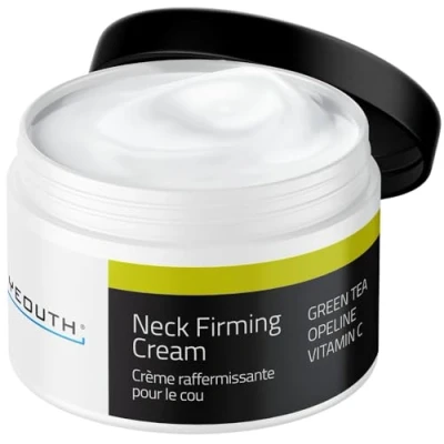 Abbildung von YEOUTH Straffende Halscreme mit Vitamin C 60ml Hals und Dekolleté Creme Straffend Doppelkinn Feuchtigkeitsspendende Brust Halsstraffungscreme Neck Firming Cream