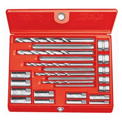 Abbildung von RIDGID 35585 Modell 10 Schraubenausdrehersatz, Schraubenausdreher für abgebrochene Schrauben 1/4&quot; bis 1/2&quot; (6 13 mm)