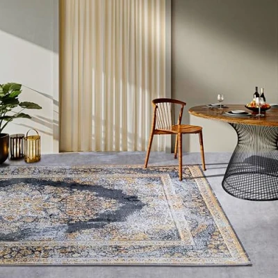 Abbildung von Villeroy &amp; Boch Outdoorteppich »Martha«, rechteckig, 3 mm Höhe, Outdoor, Flachgewebe, wetterfest, Balkon, Garten, Klassisch, Terrasse