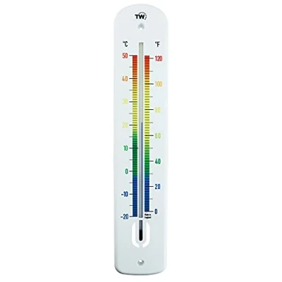 Abbildung von Großes Außenthermometer 380mm Gartenthermometer Outdoor für den Einsatz in Garten Gewächshaus Terrasse Sonne Schuppen Schrebergärten Wand Klassisches Thermometer Innen Außen