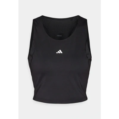 Abbildung von adidas Performance Techfit Cropped Top, Damen, Größe: XS, Black