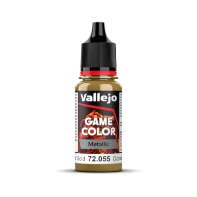 Abbildung von Vallejo Game Farbe, 17 ml Acrylfarbe Goldfarben, poliert