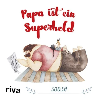 Abbildung von Papa ist ein Superheld: Das perfekte Geschenk/Geschenkidee für Vatertag, Weihnachten und Geburtstag