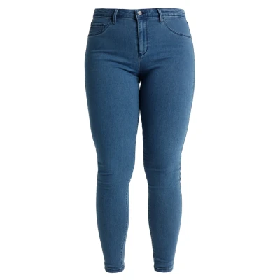 Abbildung von ONLY Carmakoma Damen Carthunder Push Up Reg Mbd Noos Skinny Jeans, Blau (Medium Blue Denim), 50 Große Größen EU