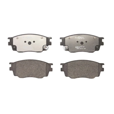 Abbildung von BOSCH 0 986 494 078 Bremsbelagsatz Low Metallic mit integriertem Verschleißsensor Anti Quietsch Blech MAZDA: 6 Saloon, Hatchback