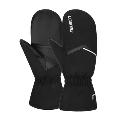 Abbildung von Reusch Marisa Mitten warme, windabweisenden und atmungsaktive Fäustlinge Fausthandschuhe Winterhandschuhe Skihandschuhe Softshell Handschuhe für Damen ideal Skifahren Winterspaziergänge