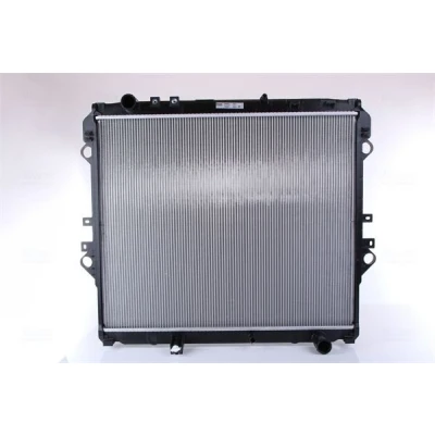 Abbildung von NISSENS 606069 Kühler, Motorkühlung Aluminium 550 656 16 Kühlrippen gelötet