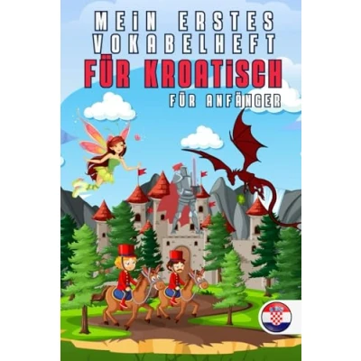 Abbildung von Mein erstes vokabelheft für Kroatisch: Buch, das wesentliche Vokabular mit bunten Bildern zusammenfasst, um Kindern und Anfängern Kroatische leicht beizubringen