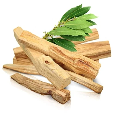 Abbildung von PORTENTUM Palo Santo Natürliches XL Räucherwerk 50 g. Ursprung Peru (4 6 St) Heiliges Holz zum Verbrennen, Echtes Santo, im Premium Pack