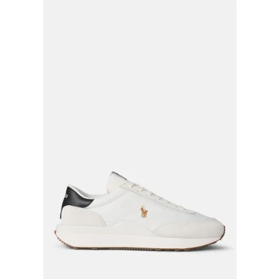 Abbildung von Polo Ralph Lauren Train 89 Suedepaneled Sneaker low, Herren, Größe: 36, Deckwash white/multi Schuhe