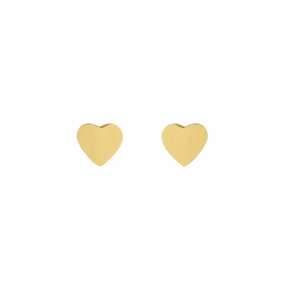 Abbildung von amor HERZ Ohrringe, Damen, Größe: One Size, Gold