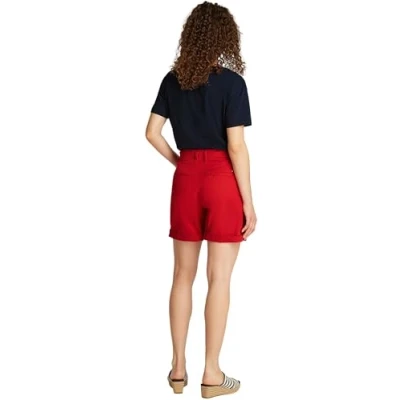 Abbildung von Tommy Hilfiger Shorts, Damen, Größe: 40, Medium red