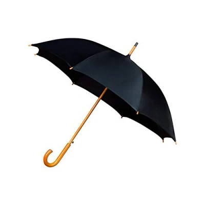 Abbildung von Falconetti Damen, Unisex, Herren, Langer Regenschirm, Schwarz (Black), 10x10x89 cm (W x H L) (2er Pack)