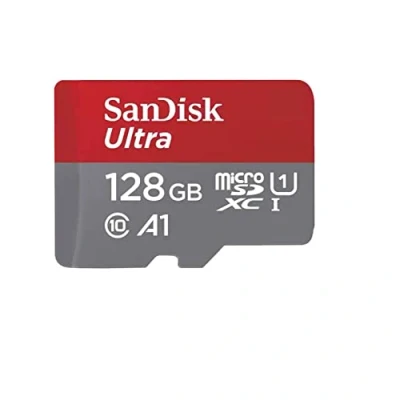 Abbildung von SanDisk Ultra 128 GB microSDXC UHS I Karte für Chromebook mit SD Adapter (Für Smartphones und Tablets, A1, Class 10, U1, Full HD Videos, bis zu 140 MB/s Lesegeschwindigkeit) 10 Jahre Garantie