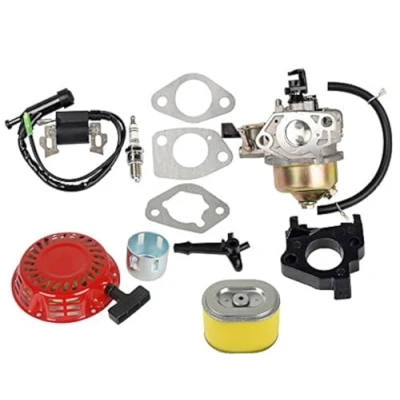 Abbildung von OxoxO 16100 ZE2 W71 Vergaser Kit mit Luftfilter Zündspule Rücklaufstarter Compatible with Honda GX240 GX270 8HP 9HP Motor