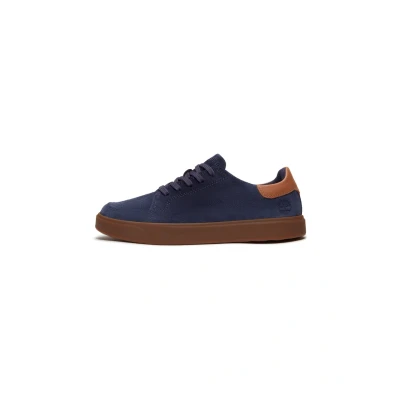 Abbildung von Timberland LOW Sportlicher Schnürer, Herren, Größe: 41, Navy suede Schuhe