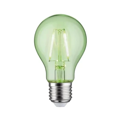 Abbildung von Paulmann LED Fil grün AGL 1W E27 klarglas 230V