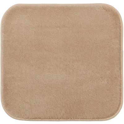 Abbildung von Gözze Premium Rutschfester Badteppich, RIO, 100% Microfaser, 50 x 45 cm Sand