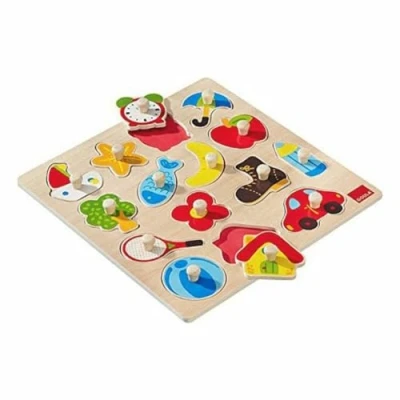 Abbildung von Goula Jumbo Spiele Holzpuzzle Silhouetten 15 Teile