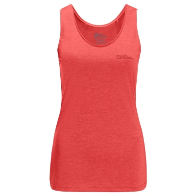 Abbildung von Jack Wolfskin Crosstrail Top, Damen, Größe: Large, Vibrant red