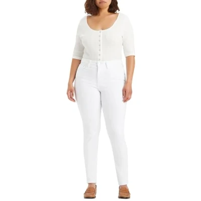 Abbildung von Levi&#039;s HIGH RISE Skinny Jeans Fit, Damen, Größe: 30x30, Western white