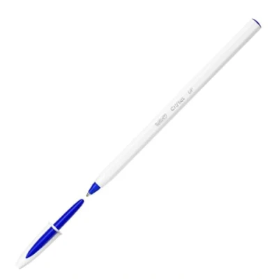 Abbildung von BIC 949879 Kugelschreiber Cristal Up mit Kappe, 0.35 mm, 20 Stück blau