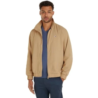 Abbildung von Tommy Jeans Herren Jacke Übergangsjacke, Beige (Tawny Sand), XXXL