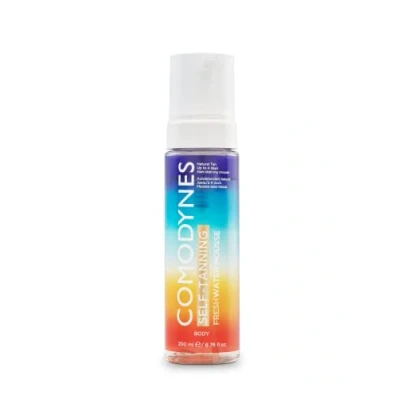 Abbildung von Comodynes Self Tanning Fresh Water Mousse, Leichte Selbstbräunungs Mousse für eine Gleichmäßige Goldene Bräune, Schnell Trocknend, Feuchtigkeitsspendend &amp; Langanhaltend, Vegan Freundlich 200 ml