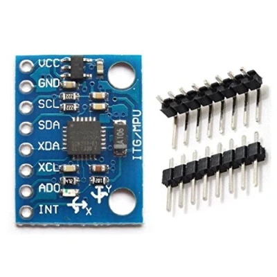 Abbildung von ICQUANZX GY 521 MPU6050 3 Achsen Beschleunigungsmesser Gyroskop Modul 6 DOF Beschleunigungssensor Sensor 16 Bit AD Wandler Datenausgang IIC für Arduino