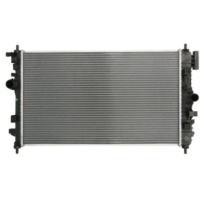 Abbildung von NRF 53776 Kühler, Motorkühlung Aluminium 680 398 26 Kühlrippen gelötet OPEL: Insignia A Sports Tourer