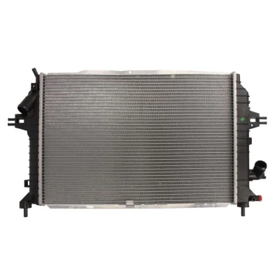 Abbildung von THERMOTEC D7X093TT Kühler, Motorkühlung Aluminium 600 408 26 Schaltgetriebe Kühlrippen gelötet OPEL: Zafira B, Astra H Caravan, Hatchback
