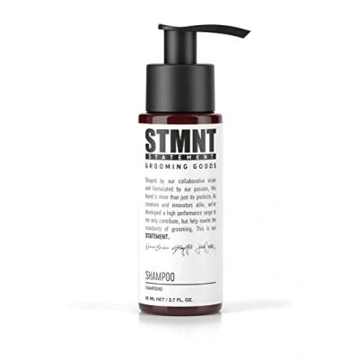 Abbildung von STMNT STATEMENT GROOMING GOODS Shampoo Mit Aktivkohle &amp; Menthol Entfernt effektiv Produktablagerungen Frei von Sulfaten (SLS**) und Silikonölen