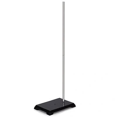 Abbildung von Labasics Labor Ständer, 200 x 135 mm Stützringständer aus Gusseisen mit 570 Stab für das