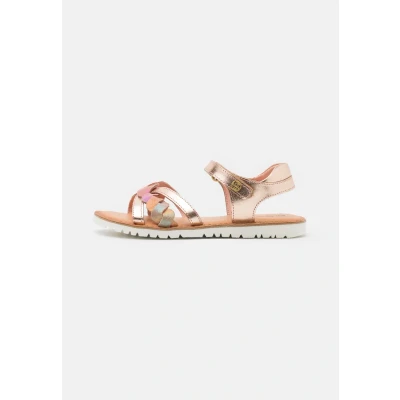 Abbildung von Kickers Betty Riemensandalette für Kinder, Größe: 27, Rose/rainbow Schuhe