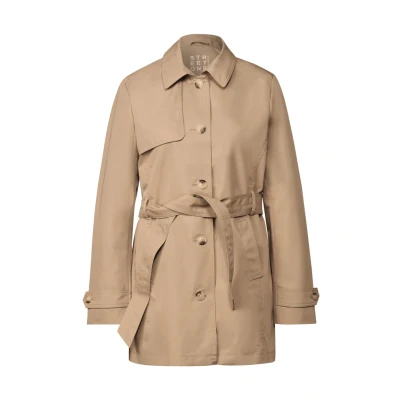 Abbildung von Street One Trenchcoat, Damen, Größe: 44, Beige