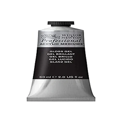 Abbildung von Winsor &amp; Newton 3020914 Glanzendes Gel, verbessert Transparenz, Tiefe und Glanz von Acrylfarben 60ml Tube